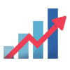 Blue Modern Stocks Investment Mobile App Promotion Instagram Post (5)